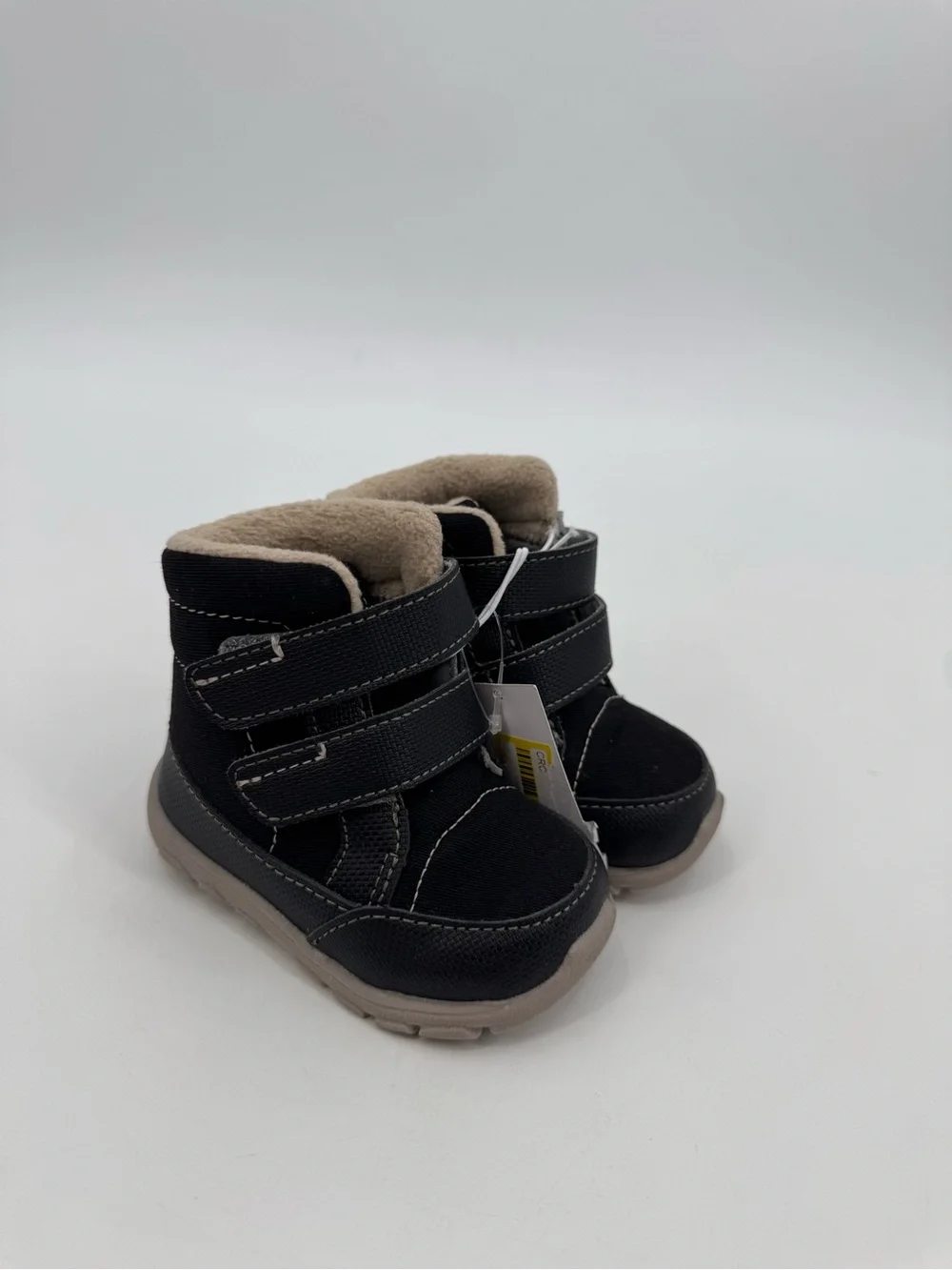 See Kai Run Basics Toddler Timber Black Waterproof Winter Boots Size 5 NWT